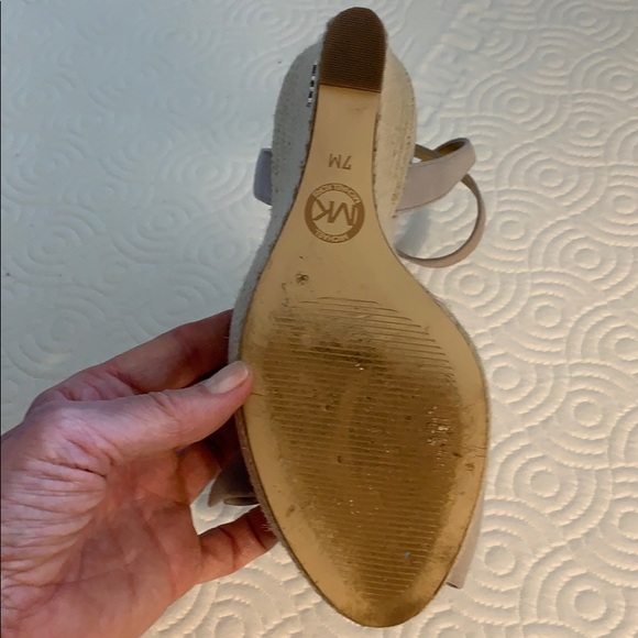 Michael Kors Dove Grey Wedges - Picture 8 of 9